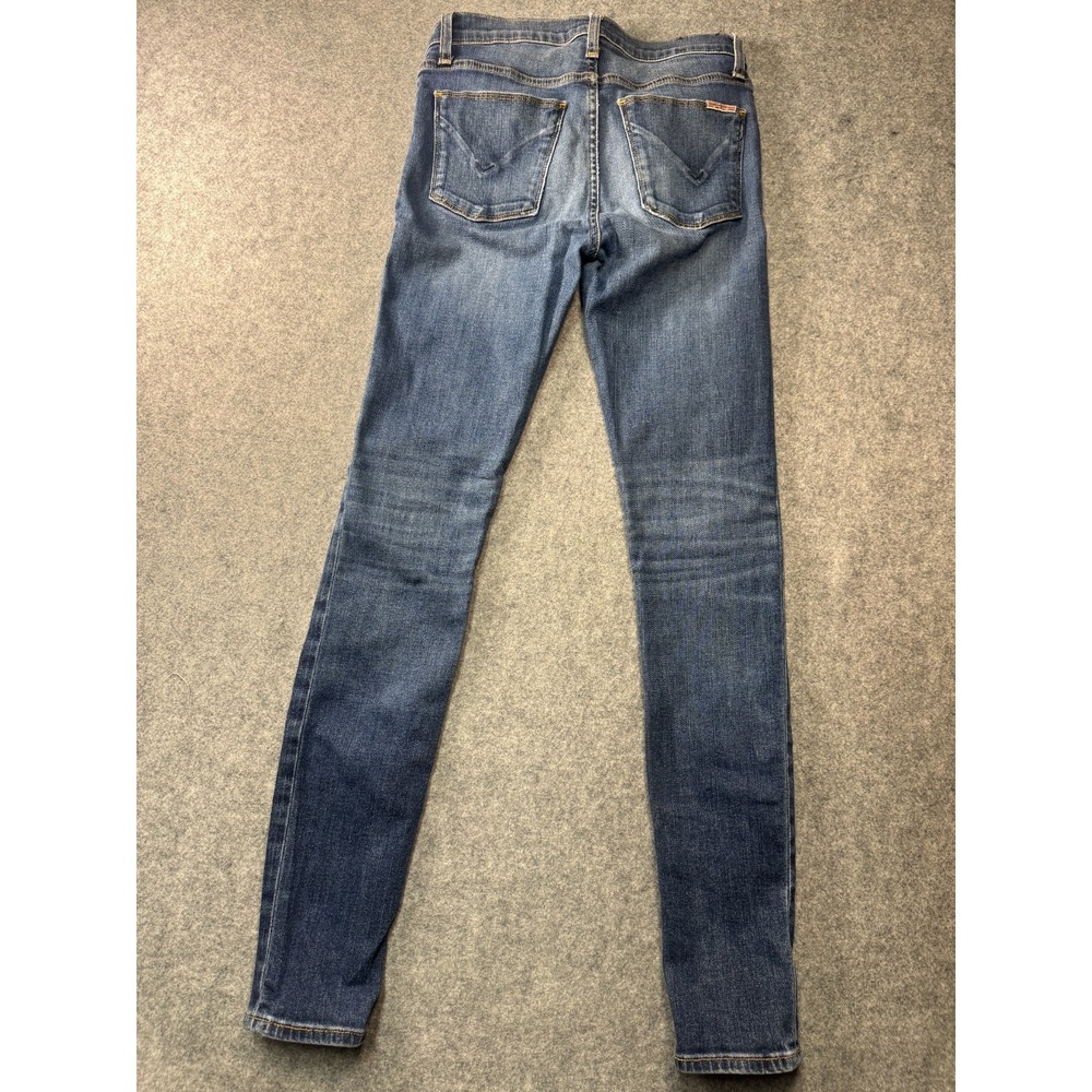 Hudson Collin Skinny Jeans Womens 26 Blue Denim Cotton Medium Wash Streetwear